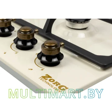 Газовая варочная панель ZorG Technology LT D rustical + cream (EMY) картинка 4